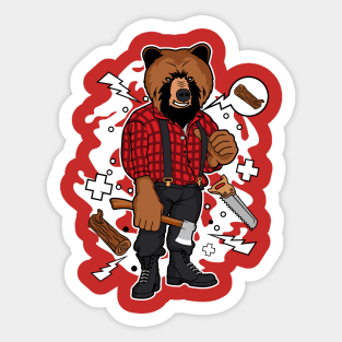 Lumber Bear Sticker